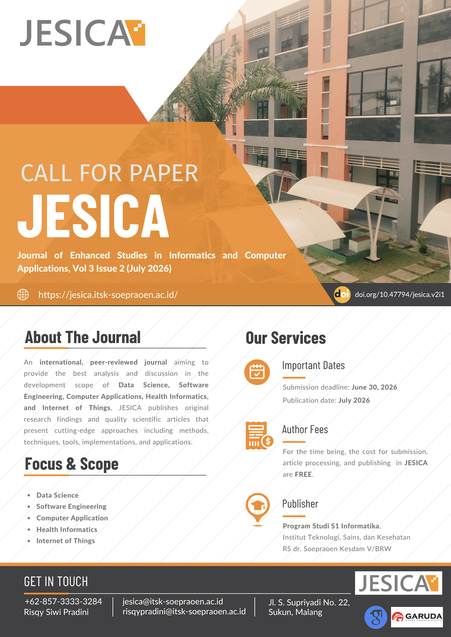 Call for Paper Vol 3 No 2 July 2026
